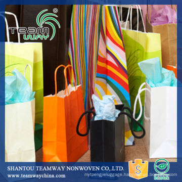 Stitchbond Polyester RPET Non-Woven Fabric for Shopping Bag